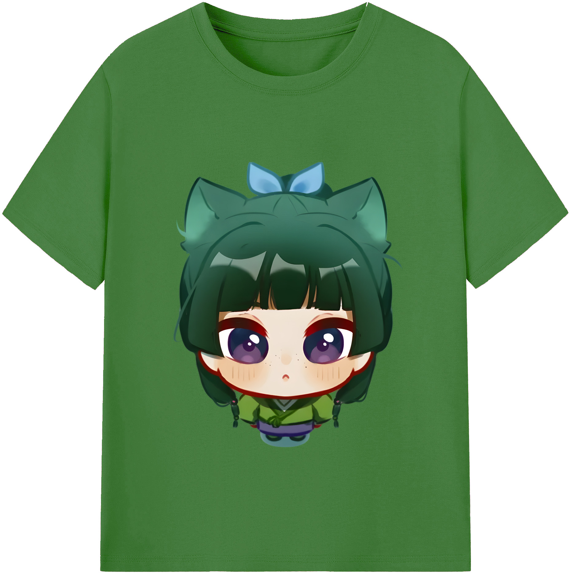 （画像用） 薬屋のひとりごと The Apothecary Diaries レディースカジュアルプリントTシャツ（綿100％）